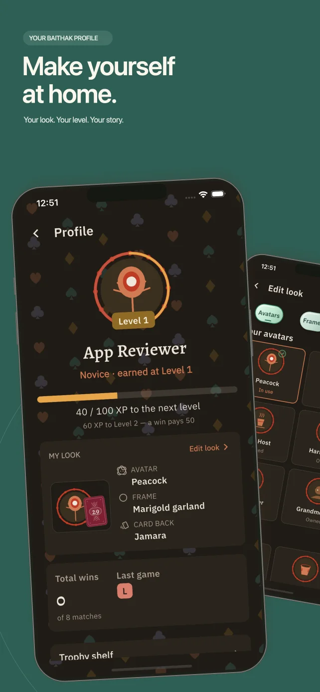 29 Card Game - Baithak — Profile